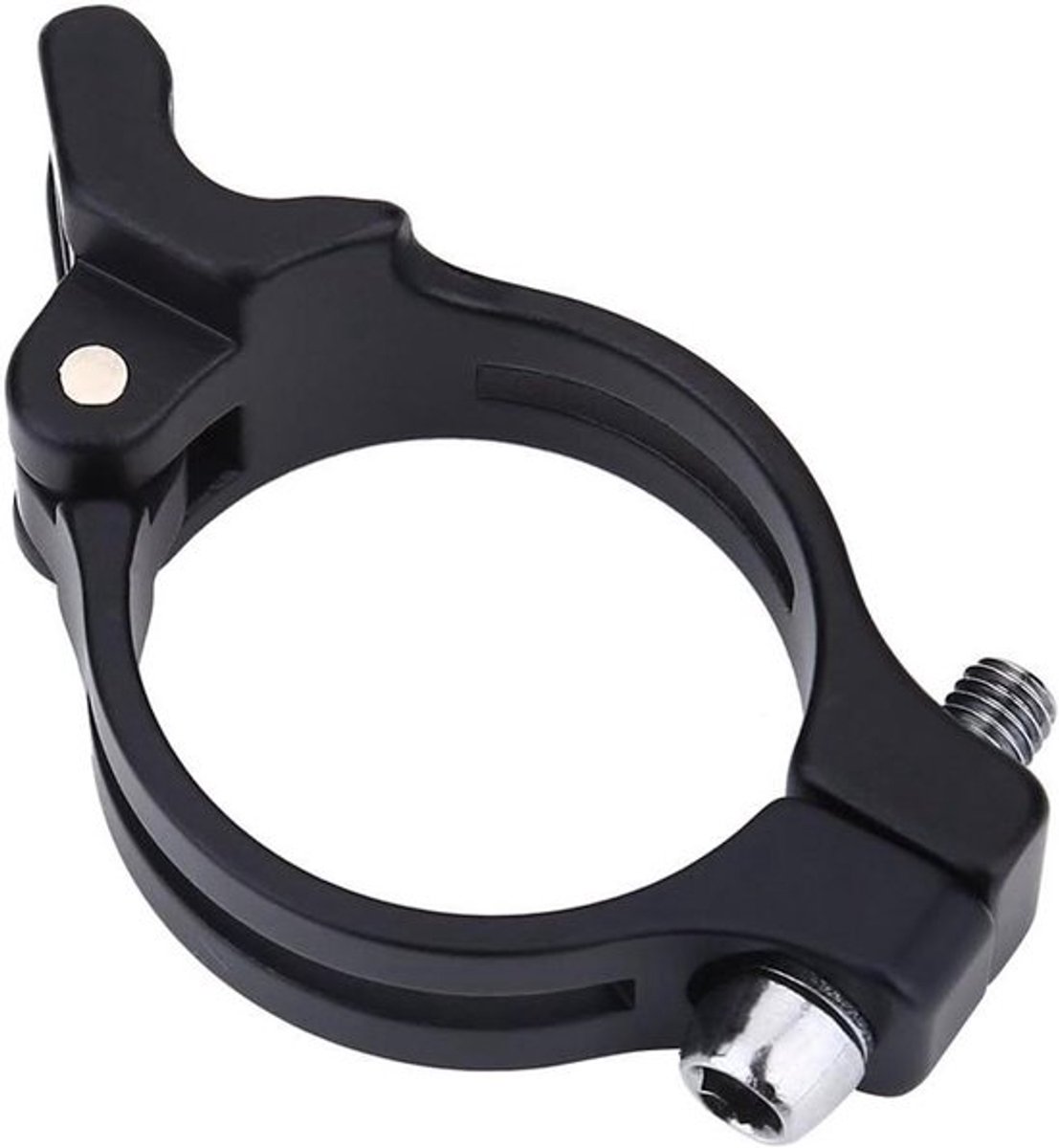 - Fietsschakelklem voor Racefietsframe - Daglicht Adapter - Zwart - Klemring - Solderen Fiets - Geschikt voor Fietsen - Diverse Kleuren