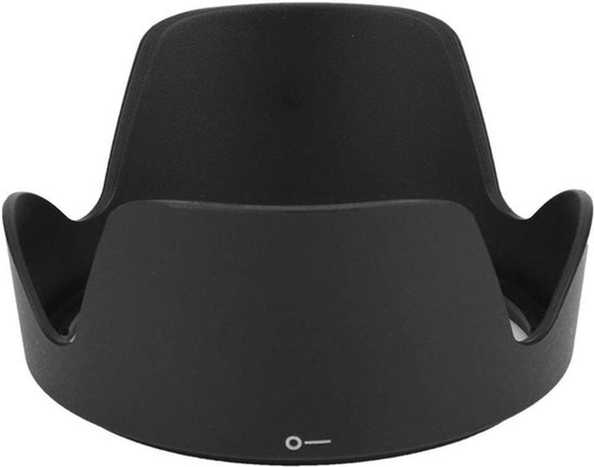 Camera Zonnekap - Kwaliteit - Plastic - Schaduw - Voor AF-S DX 18-200mm F/3.5-5.6G ED VR - Geschikt voor Nikon - Zwart Zonnekap HB-35
