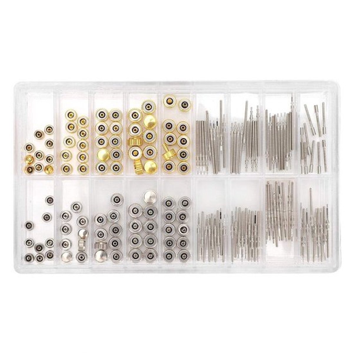 Horloge Reparatie Kit - Horloge Stem Extender - Perfecte Vervangingstool - Diverse Maten - Kronen Accessoire - Inclusief Box - Voor Horlo...