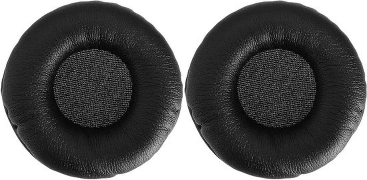 Vervangende 50mm Oorkussens - Hoofdtelefoon - PU Leder - Hoofdtelefoon Pads - Compatibel met Jabra Pro 9400 9450 9460 9470 - Zwart - Oorkussens - Geschikt voor Jabra - 50mm grootte - Hoofdtelefoon kussens - Hoofdtelefoon accessoires.
