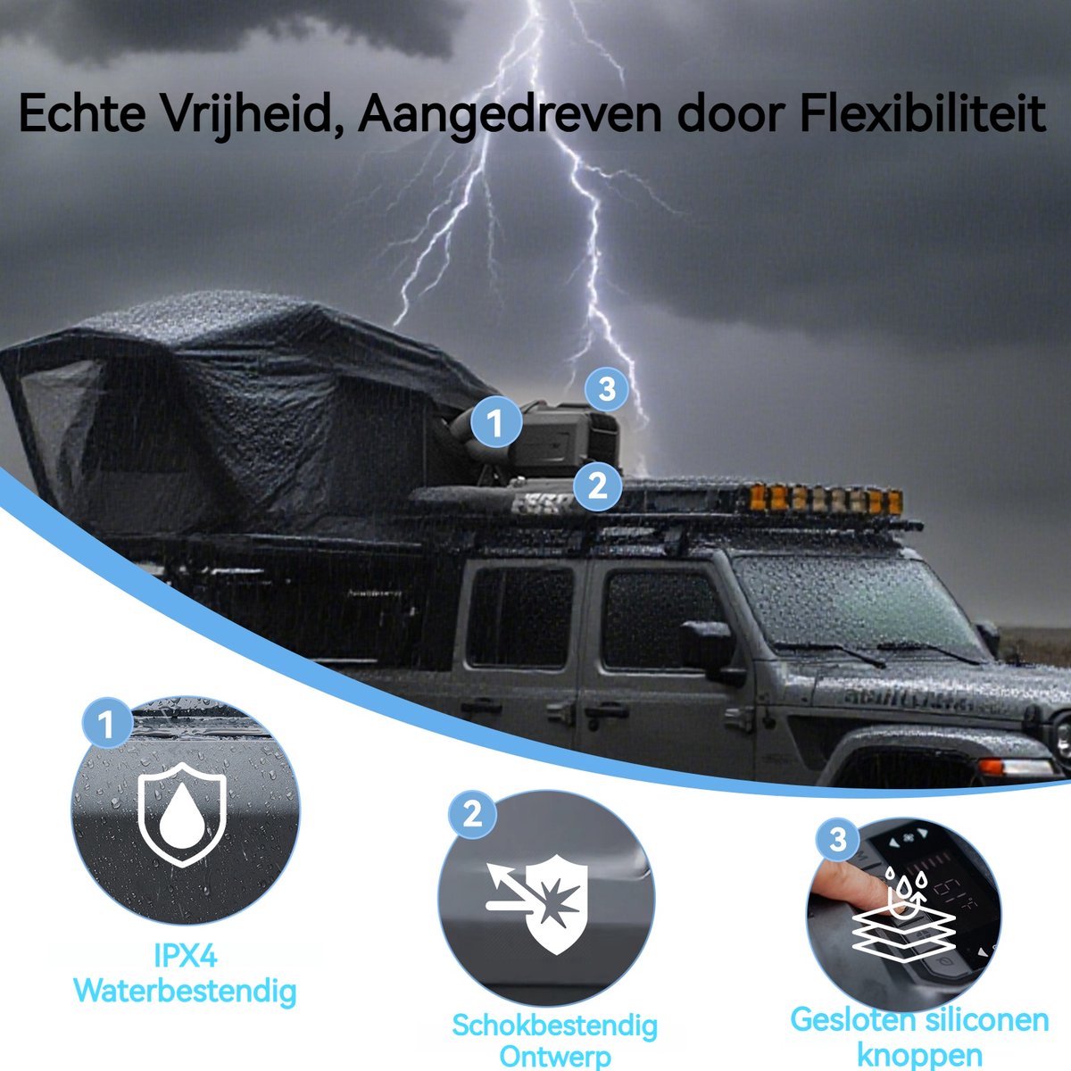 Welltin S2 Pro buitenairco met app en verwarming thumbnail 6