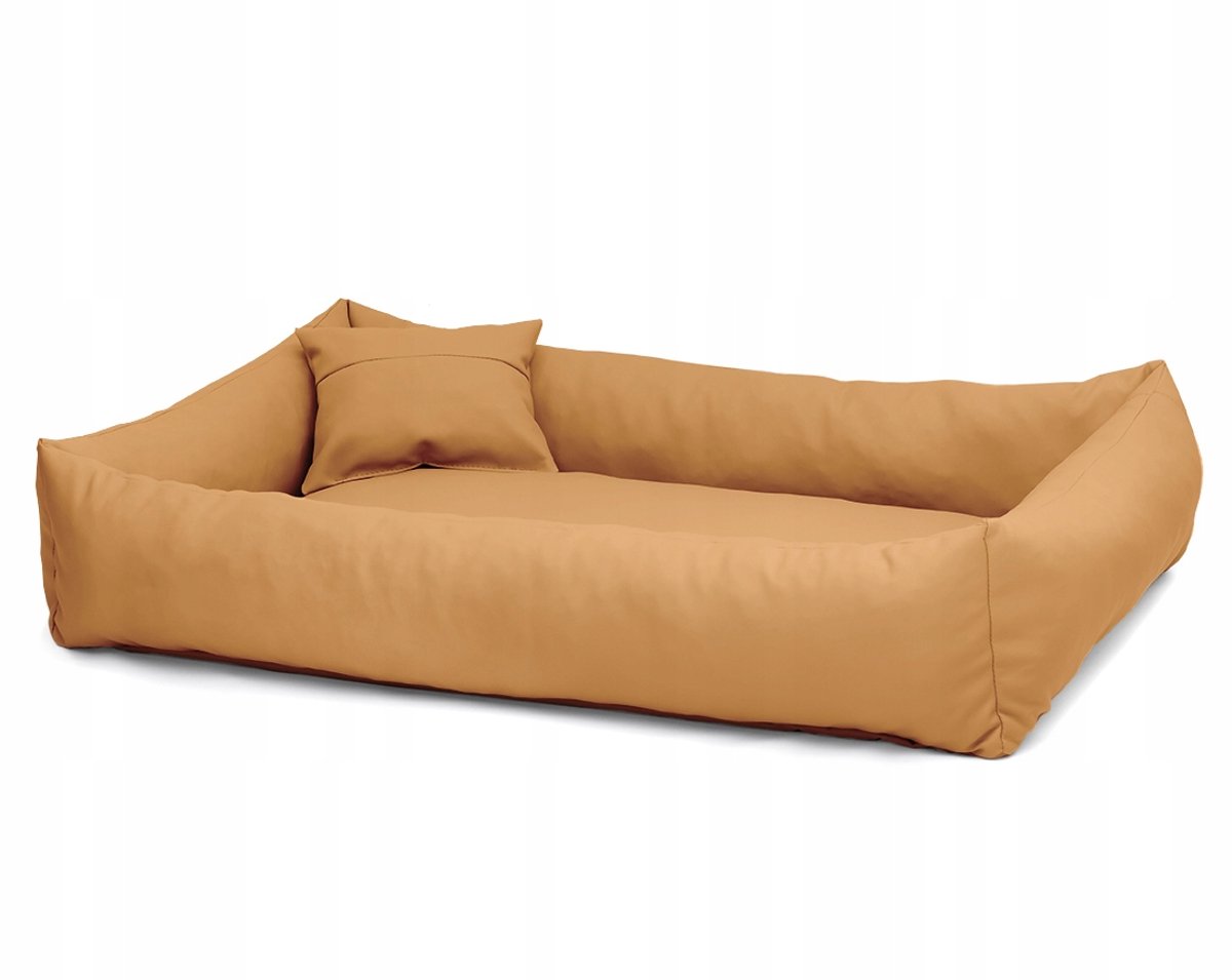 Luxe Hondenkussen Eco-leer 100x80cm - Comfortabel & Makkelijk Reinigbaar