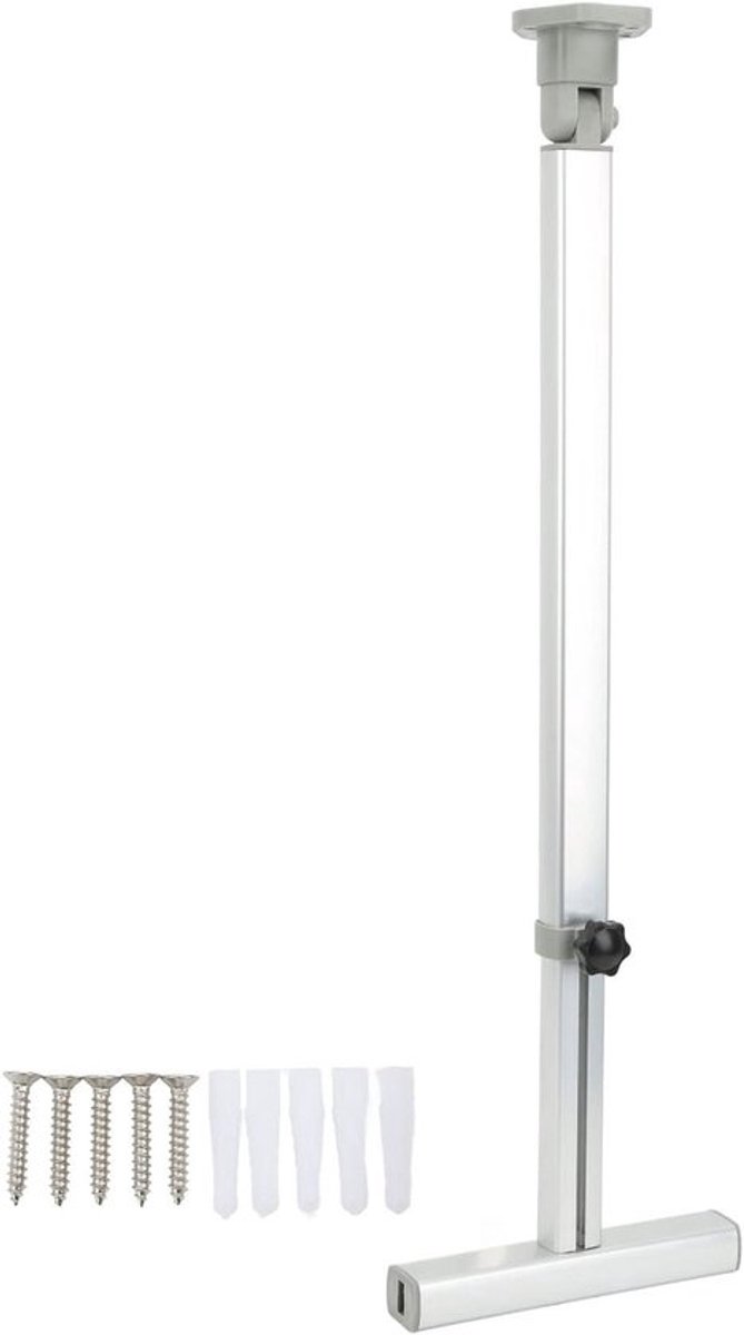 Verstelbare Tafelpoten van Aluminium Leggen, Opvouwbare Telescopische Steun voor Bureau, Hoogte 59-77 cm, Ideaal voor RV en Maritiem Gebruik