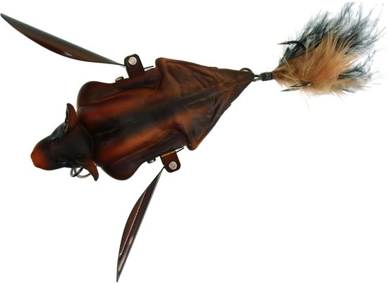 Savage Gear 3D Bat 10cm Bruin - Realistisch kunstaas voor bovenwater — afbeelding 4