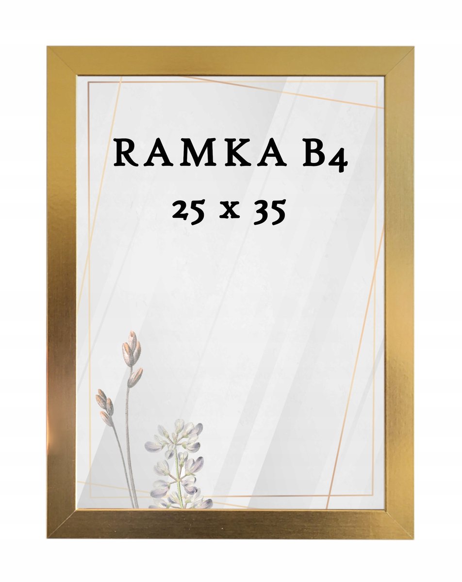 Gouden Fotolijst 25x35 cm DAISY - Wanddecoratie
