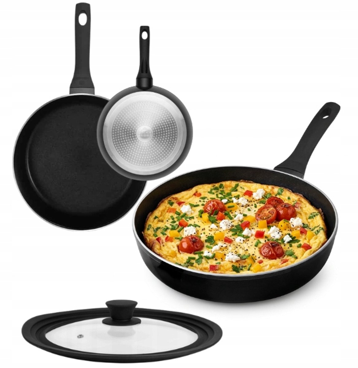 Gerlach Harmony Classic Koekenpan 28 cm met Keramische Coating & Deksel