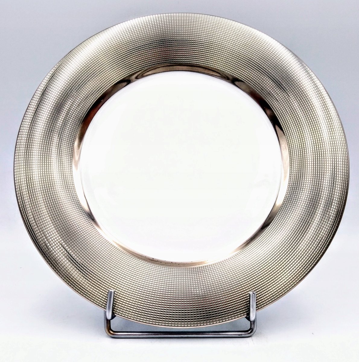 Bogucice Opaal Platina Ontbijtbord 21 cm - Klassiek en duurzaam