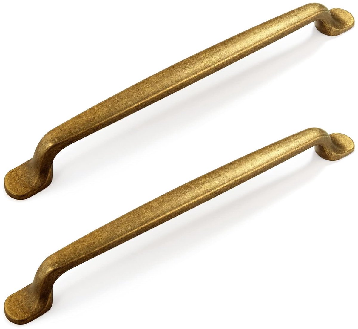 6 Stuks Vintage meubelgrepen antieke messing grepen meubelkast grepen 128mm gat afstand deurgrepen keuken lade (Bronze)