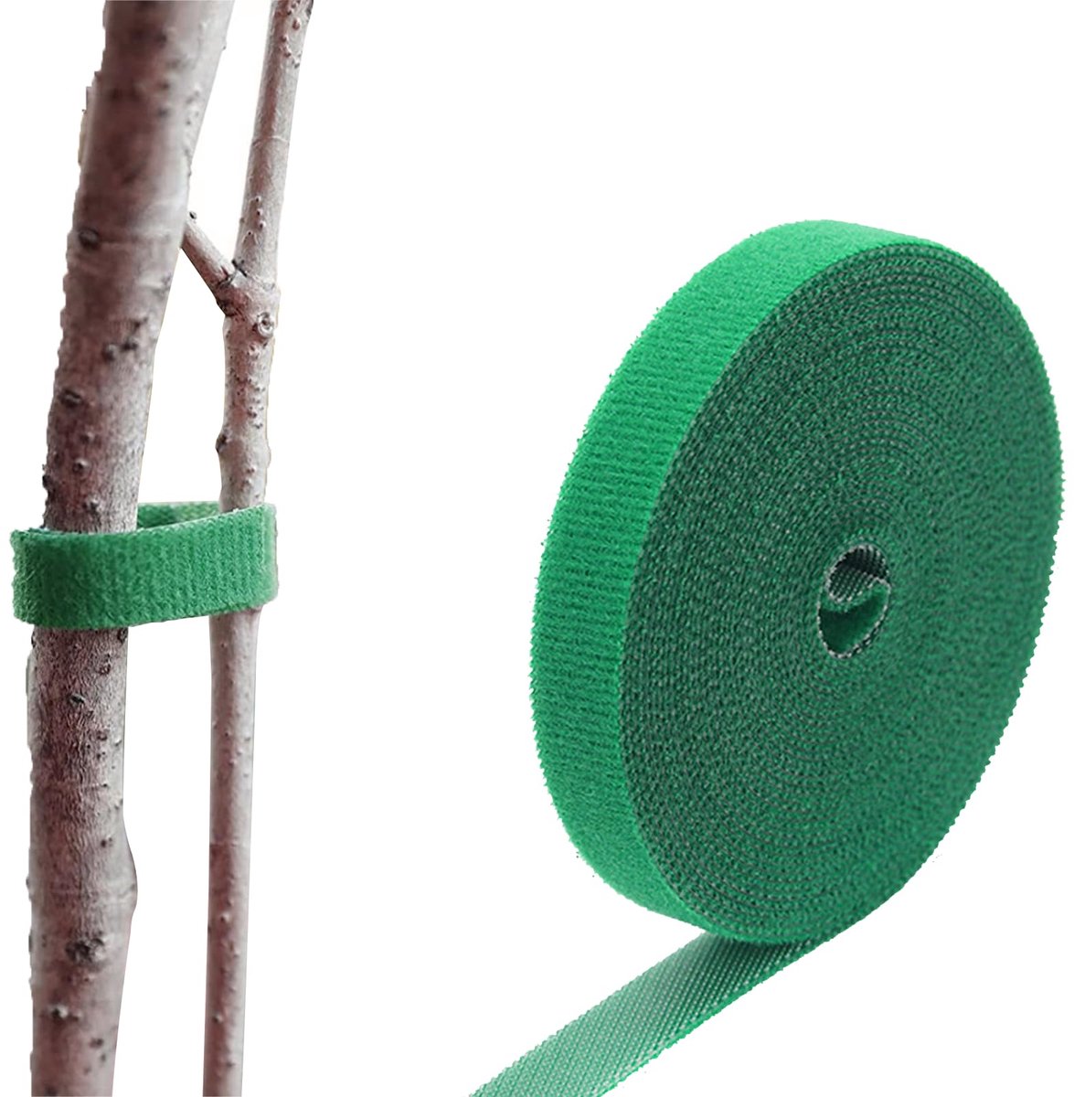 20m plantenbinders, weerbestendig, hersluitbaar, kabelbinders, klimhulp voor planten
