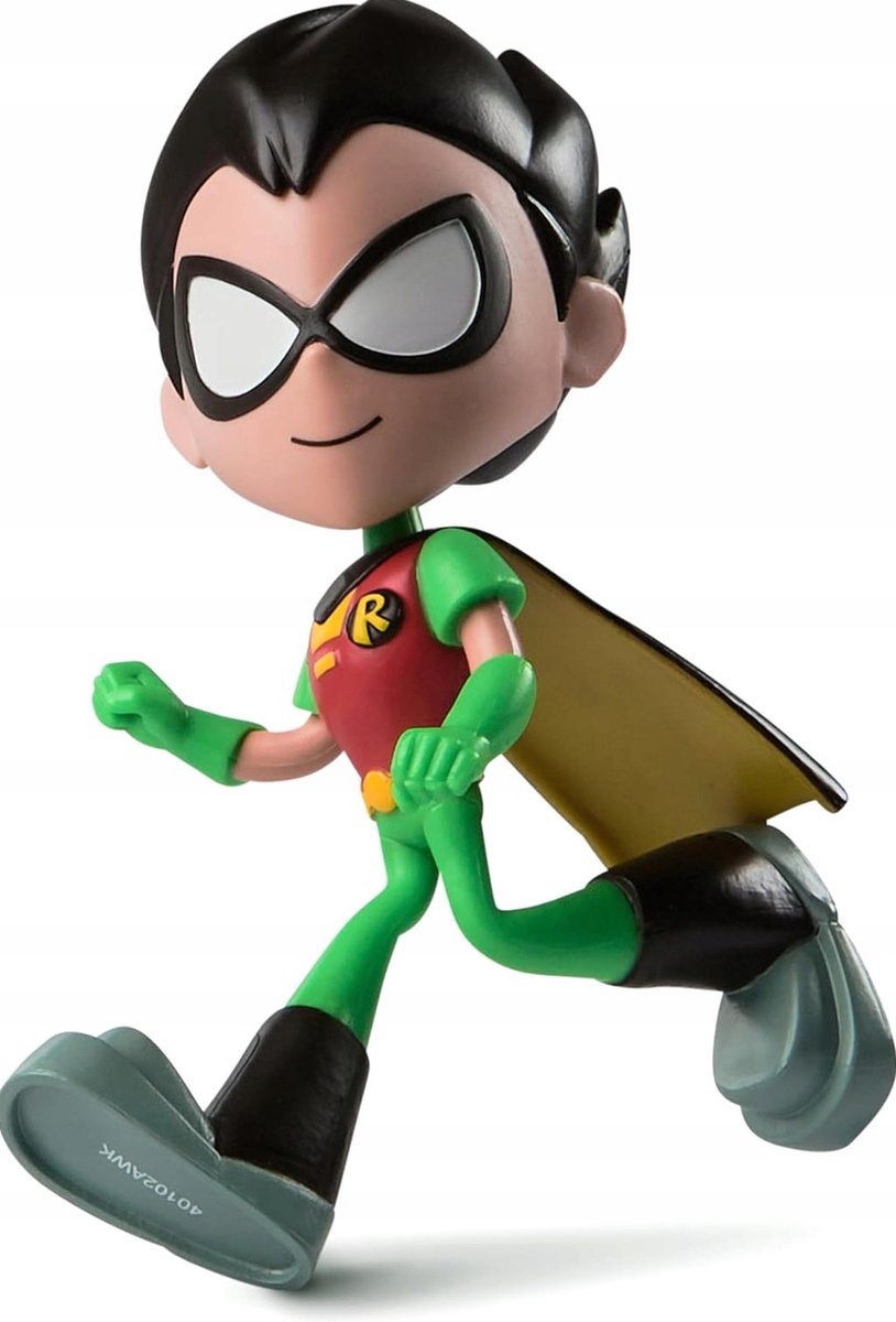 Flexibel actiefiguur kind: jonge Titan Robin, buigbaar superheldenspeelgoed