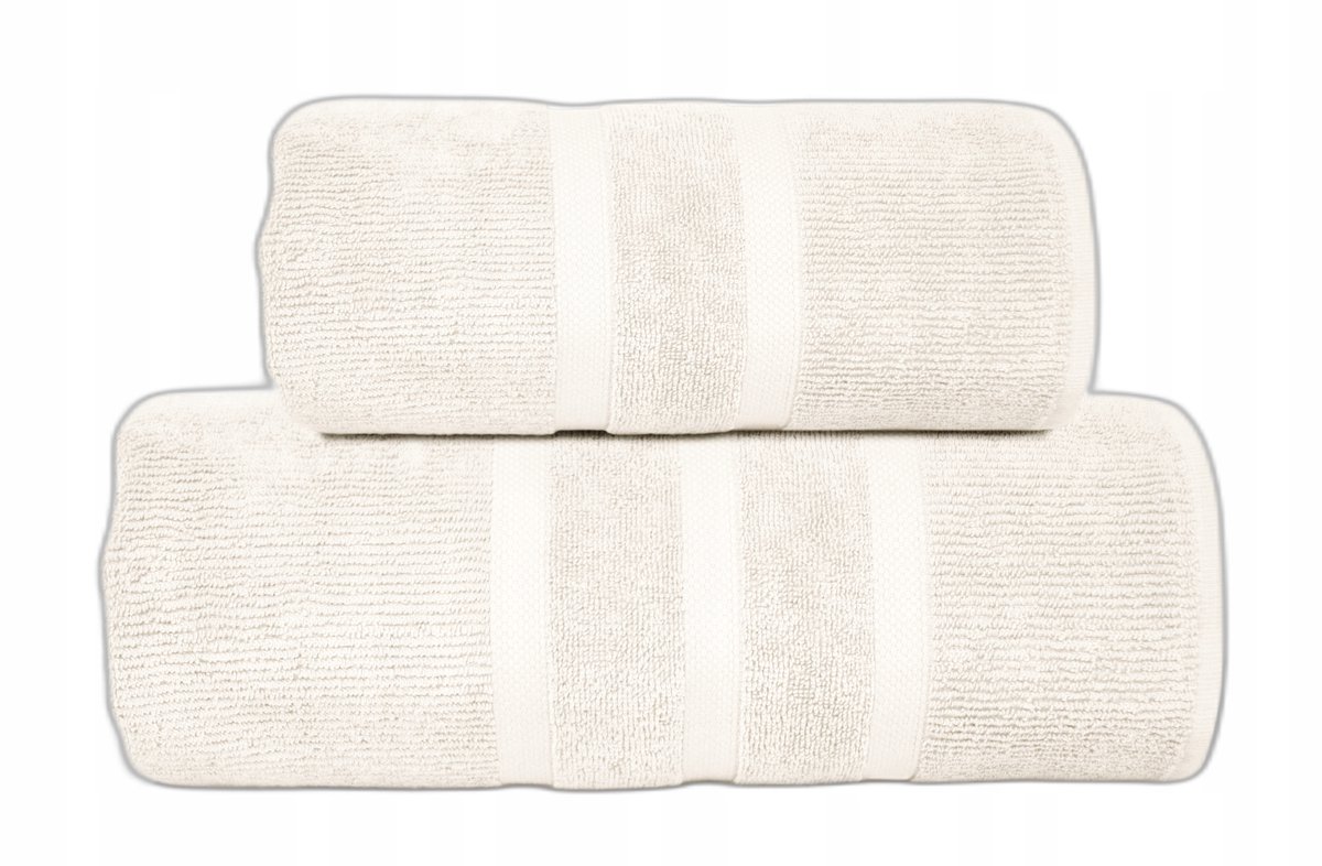 Greno Handdoek 50x90cm Krem - 100% Egyptisch Katoen