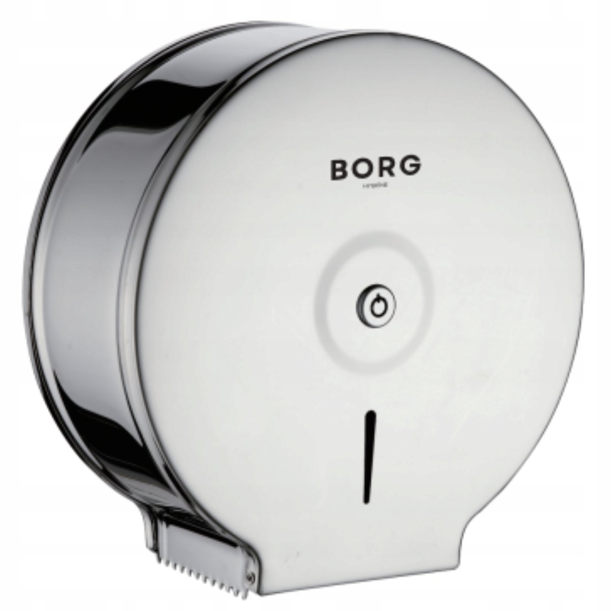 Borg Jumbo Toiletrol Dispensermat RVS - Wandmontage
