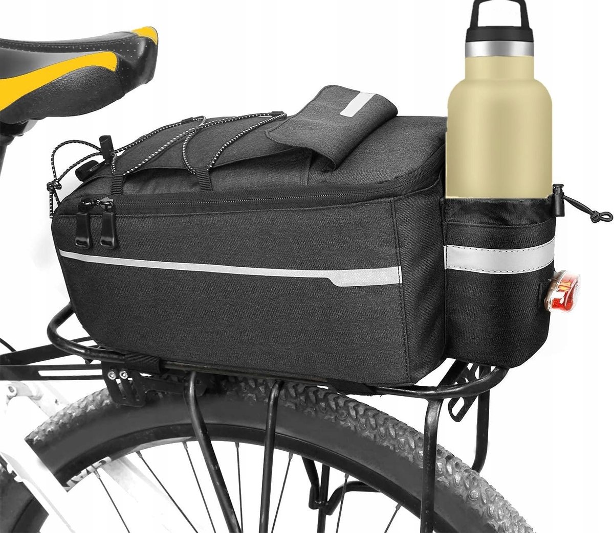Waterdichte Fietstas Bagagedrager 10L - Stevig & Ruim