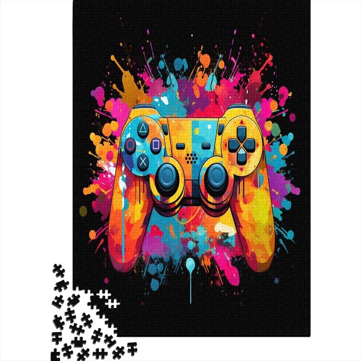 Speelpuzzel Volwassenen - Legpuzzel Stukjes - Ontspanning Thuis - Nauwkeurige Pasvorm - 1000 Stukjes 75x50cm - Stijl 1