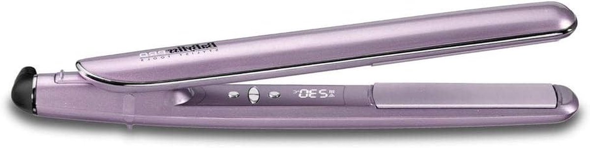 Haarstijltang - Stijltang Keratine - Glad Haar Cre ederalen - Keratine Ge ederaleerde Platen - 3m Snoer - Lila