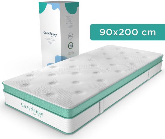 CozySense Hybride Matras 90x200 25 cm Medium