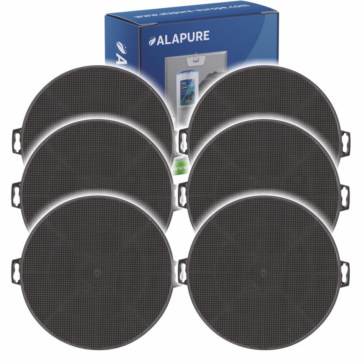 6x Alapure 171 Koolstoffilter Type 210 / B210 / E3CFT210