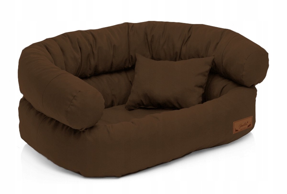 Hondenmand Stoel 'M' 80x60cm Lichtbruin - Comfortabel & Wasbaar