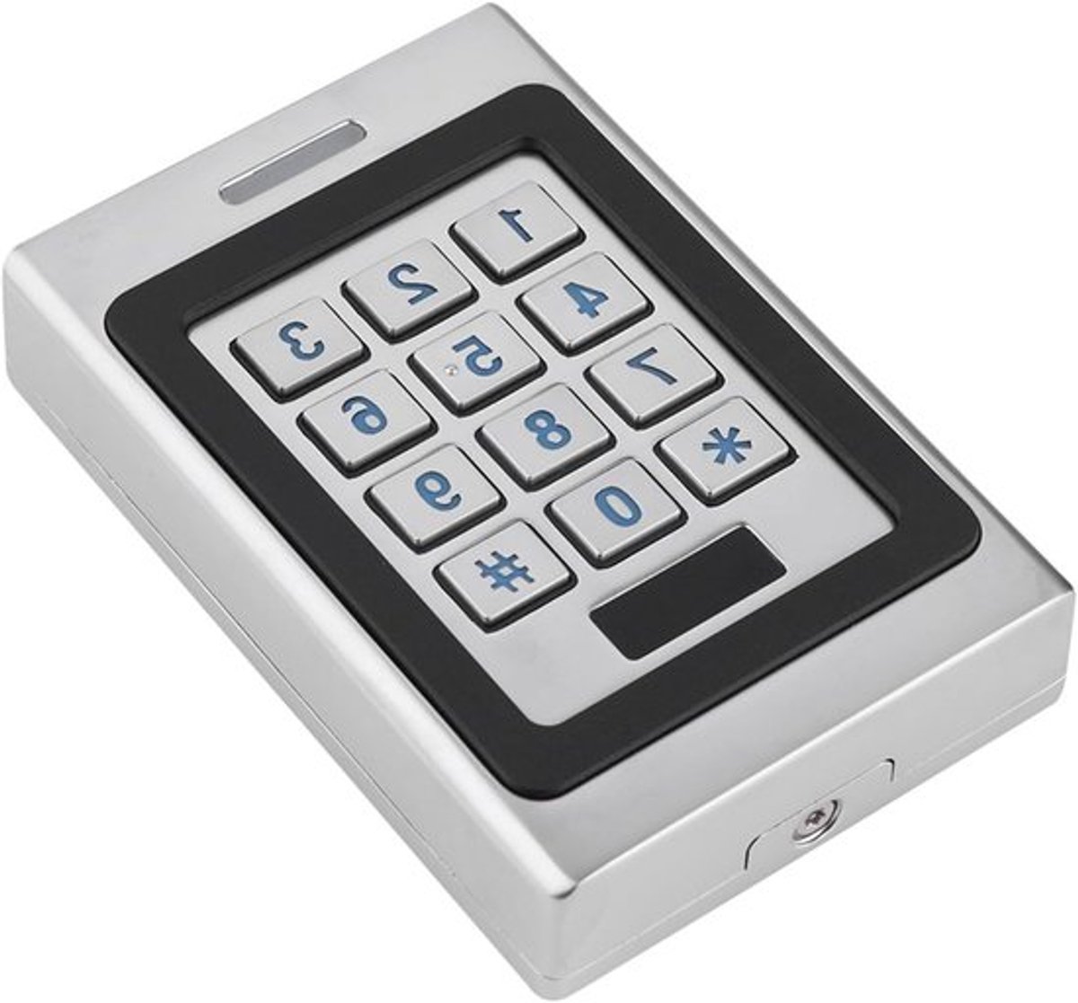 Toegangscontrolesysteem voor Garagedeuren met Beveiliging, Draadloze Sleutelpad en Metalen Standalone Beveiliging voor Poorten en Garages