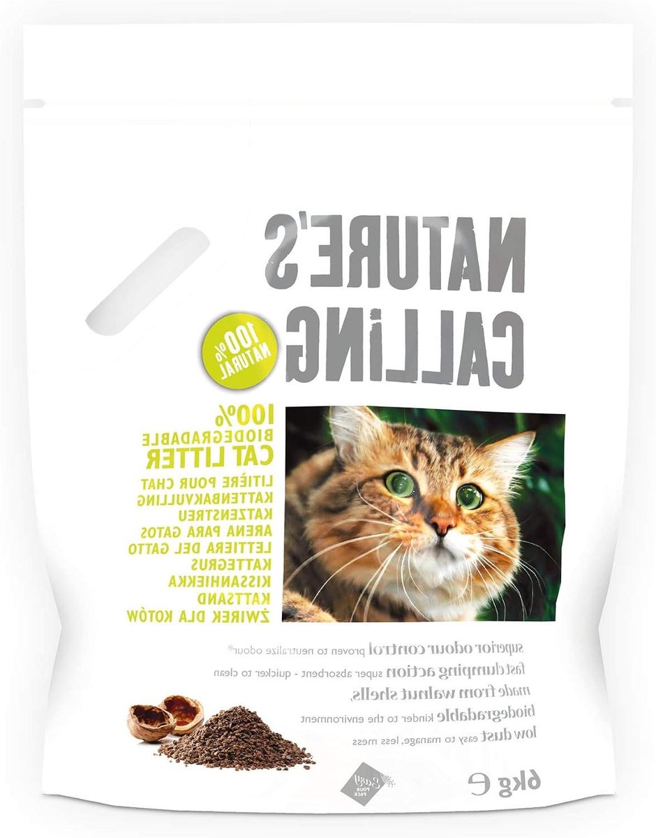 Kattenbakvulling Klontjes - Absorberende Korrels - Hygiënisch Huisdier - Snelle Klontvorming - 2 x 6kg - Natuurlijk