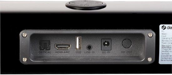 Geluidssysteem - Home audio - Film kijken - Krachtig geluid - 80 cm breed - Zwart — afbeelding 4
