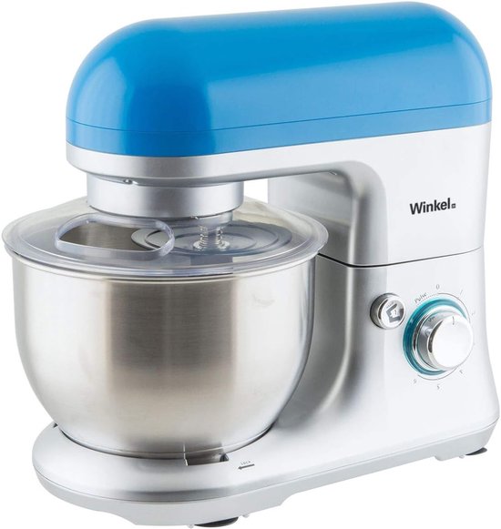 Krachtige Keukenmachine met Mengkom 4L en 6 Snelheden 650W Blauw van Merkloos — afbeelding 4