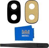 MMOBIEL Glas Lens Back Camera voor Samsung Galaxy J3 J330 / J5  J530 / J7 Pro J730 - 2017 (ZWART) - inclusief Pincet en Doekje