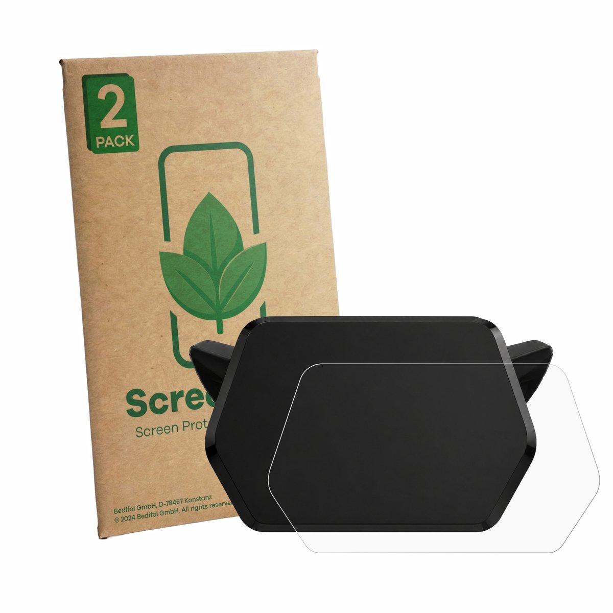 2 Stuks Screenprotector voor Navee XT5 Max - Hoogwaardige Beschermfolie transparant