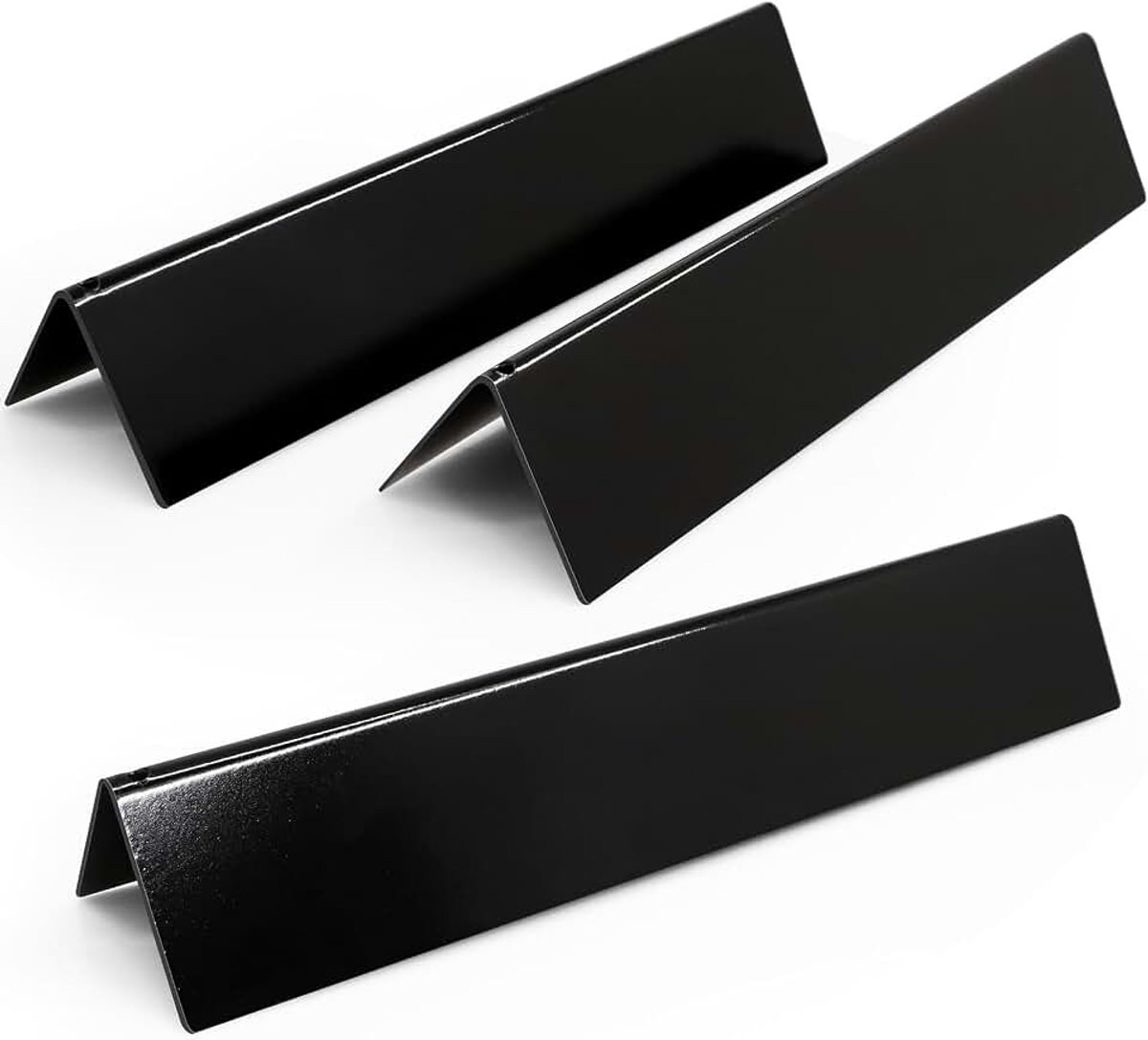 15,3" 7635 Porselein-geëmailleerde smaakmaker bars voor Spirit 200-serie gasgrills, Spirit E210, S210, E220, S220 met frontbedieningsknoppen, set van 3 warmteplaten Flavorizer Bars Vervanging voor