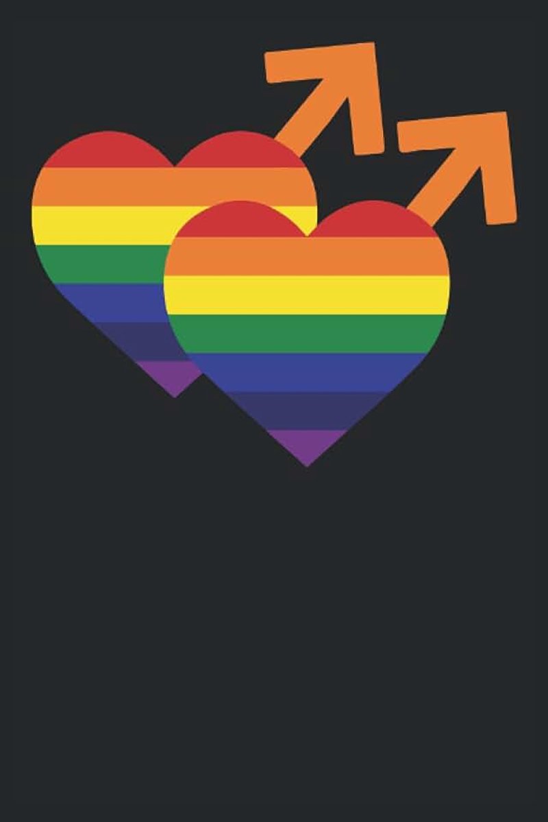 Liebe Gay Regenbogen: 110 linierte Seiten zum Notieren und aufschreiben. Notizbuch