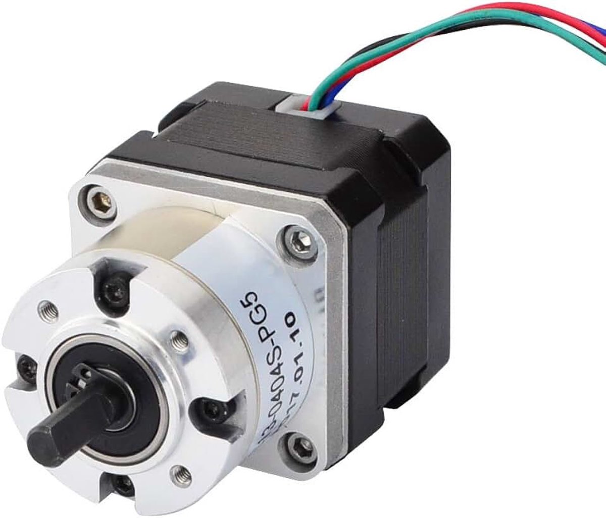 Nema 17 stappenmotor met tandwielen reductieverhouding 5:1 0,4 A CNC 3D-printer