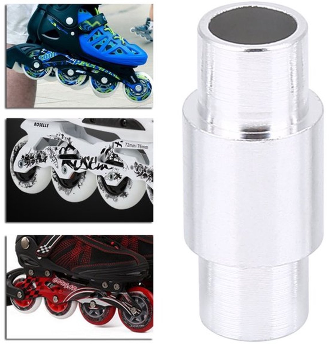 Dailygoody - Skate Spacer - Aluminium Spacer voor Skate Wielen - 10