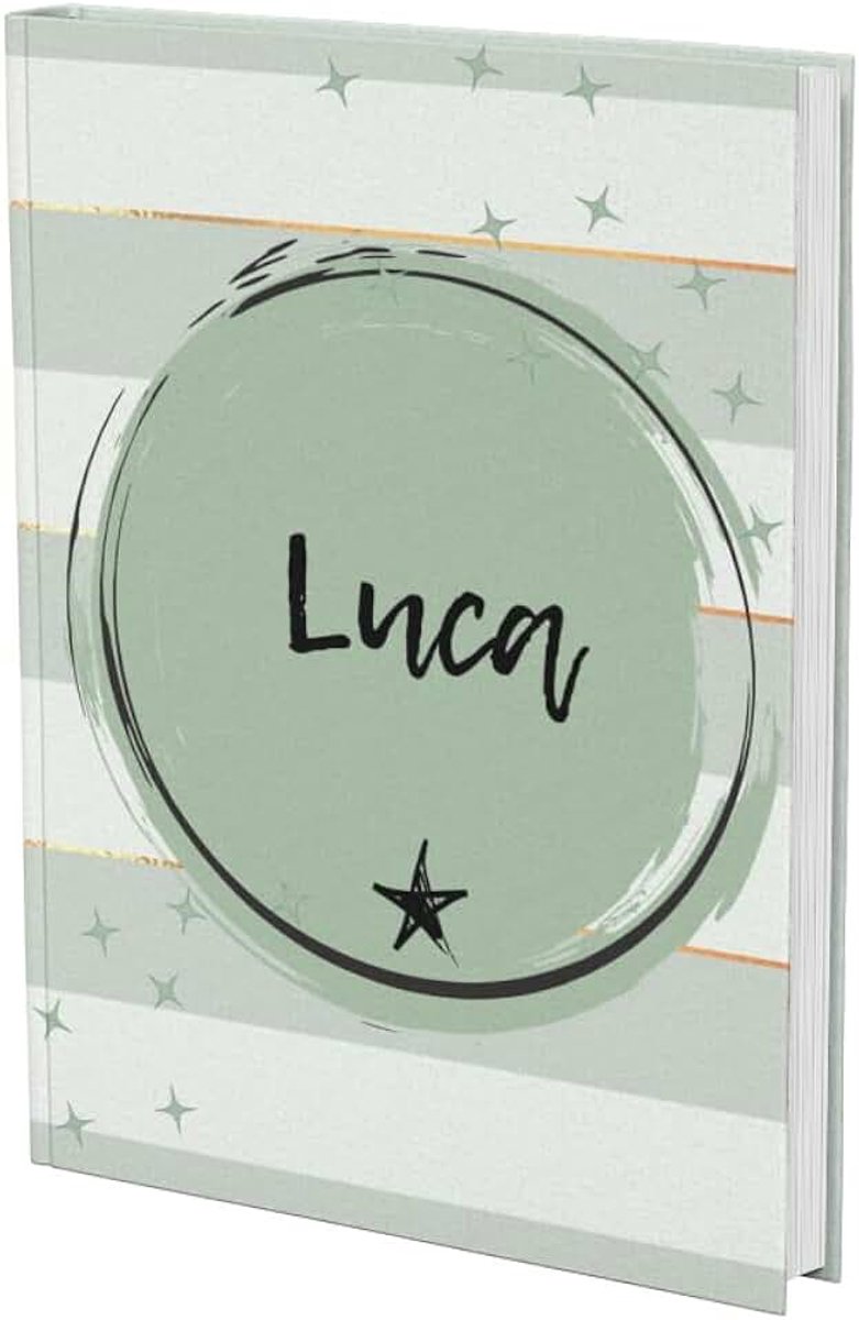 BEST- Namensbuch Jungen: Buch personalisiert für Luca. Perfekt als Geschenk für Väter, Kinder oder beste Freunde.
