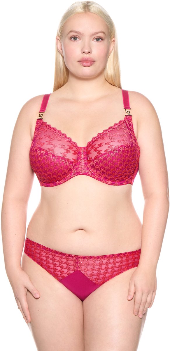 Louisa Bracq - Tailor Beugel BH Fuschia - maat 95E - Roze