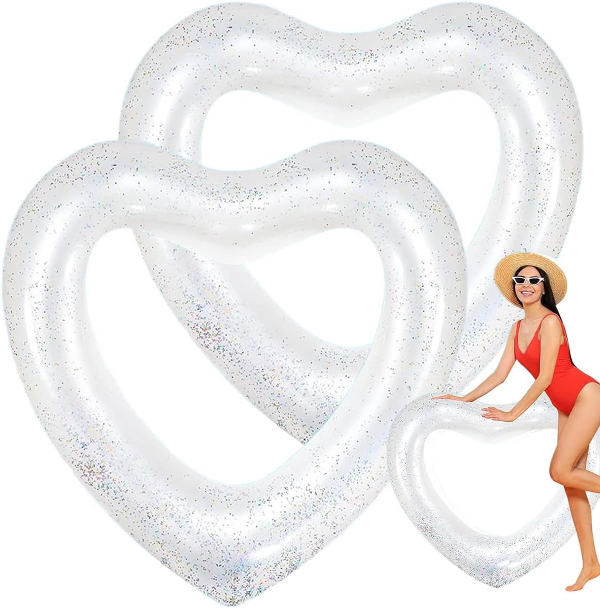 Zwemring, 120 cm, opblaasbare zwemring, luchtmatras, zwemband, volwassenen, voor zwembad, zandstrand, feest