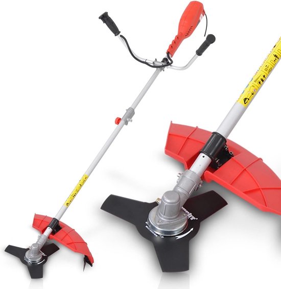 Elektrische Grasmaaier - Grasmaaier - Gazon Onderhoud - 1400 Watt Vermogen - 42 cm Snijbreedte - Rood — afbeelding 3