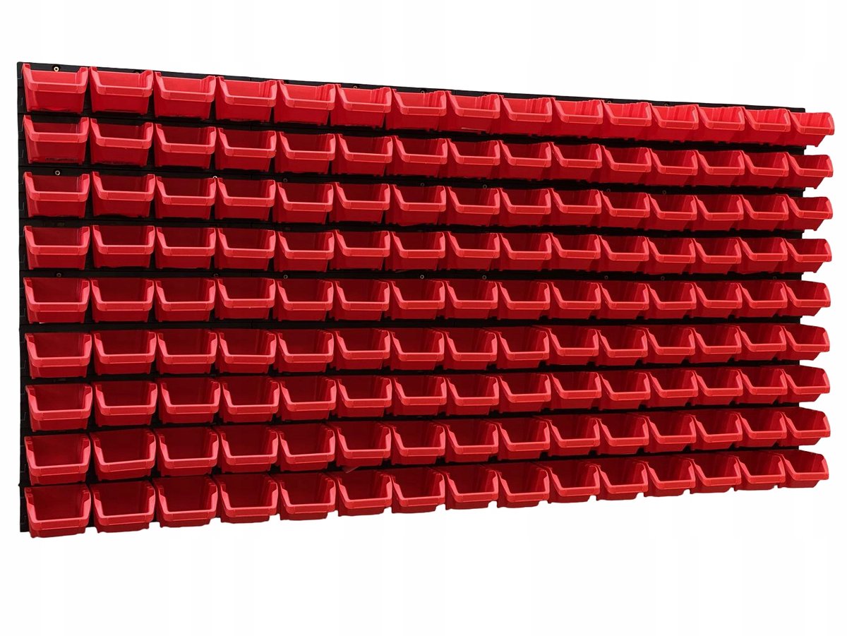 TABLICO Gereedschapsbord 154,7x78 cm met bakjes en stickers | Gemaakt in Polen