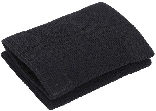 1 Paar Oefening Pols Brace, Polyestervezel Zwart Sport Outdoor Super Elastisch Breien Flexibele Manchet Pijnbestrijding Pols Guard Brace Ondersteuning — afbeelding 5