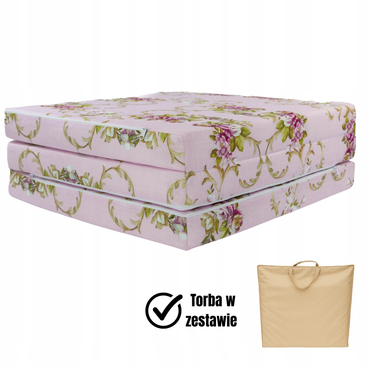 Opvouwbaar Kampeermatras 195x60x9cm - Comfortabel en compact