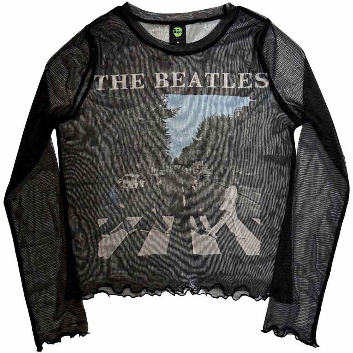 The Beatles - Abbey Road & Logo Crop top - XL - Zwart