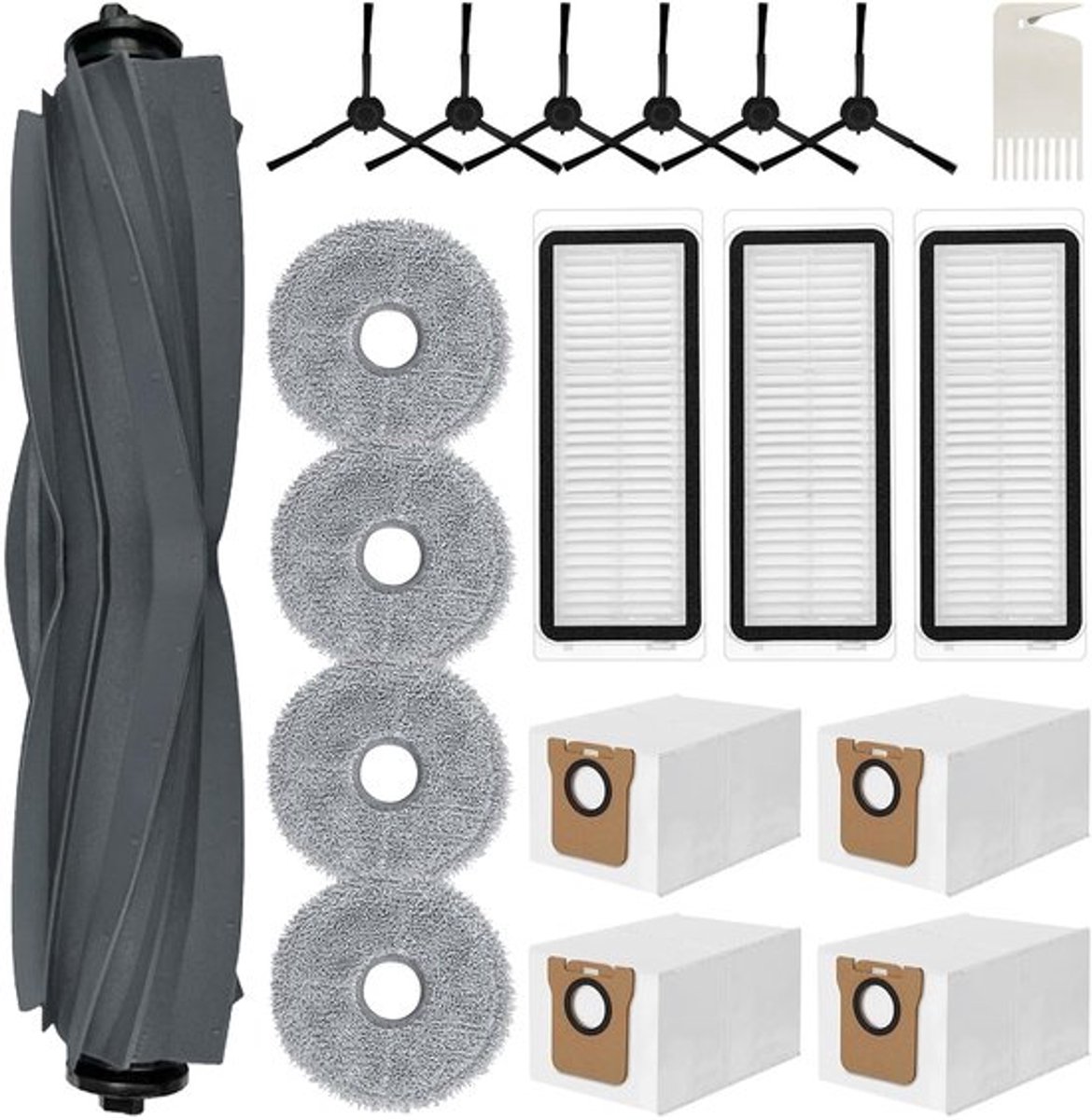L20 Ultra Accessoire-set - Accessoires voor stofzuiger - Hoogwaardige vervangingen - 20-delige set - Inclusief mop pads en filters ..