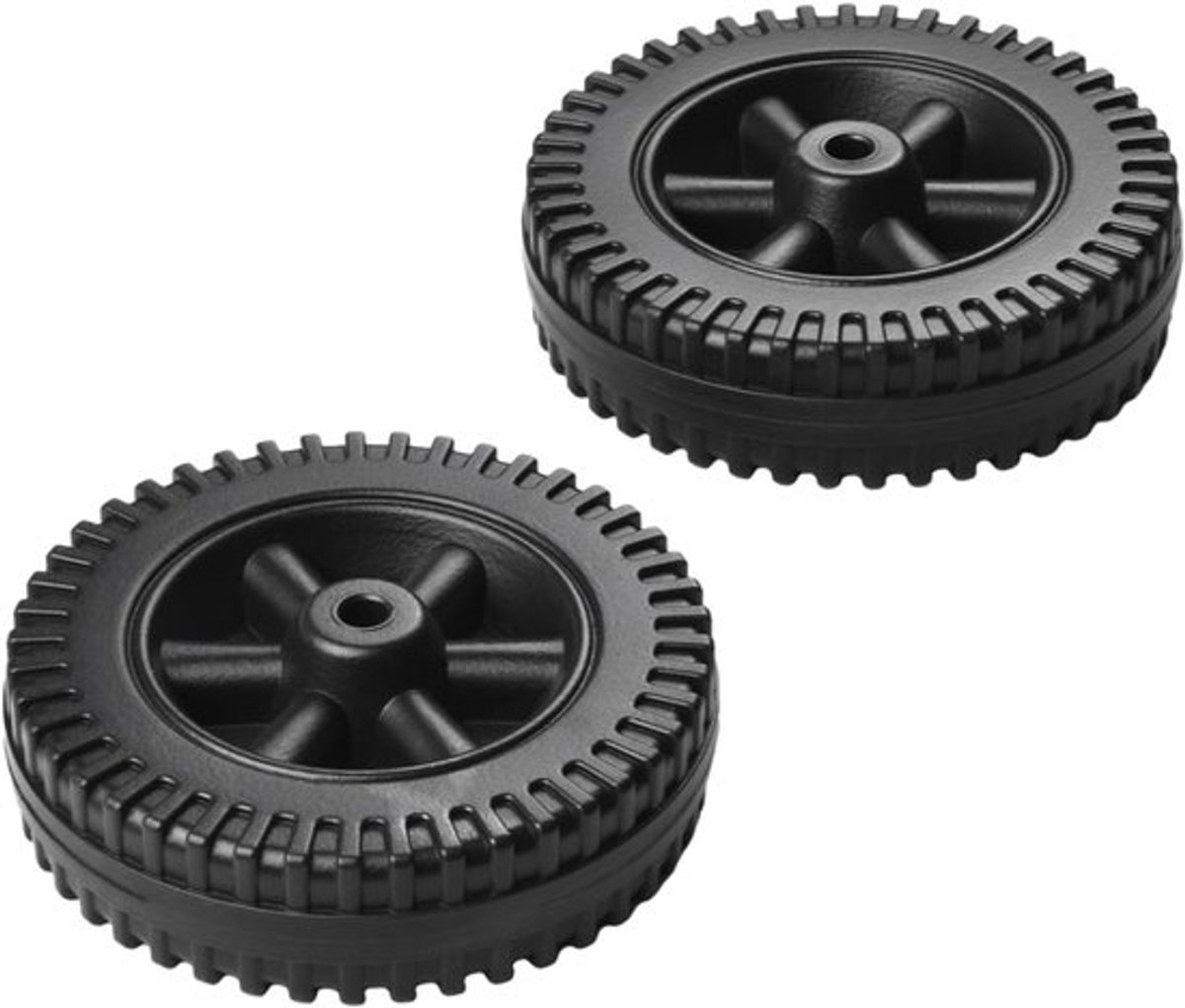 Vervangende Hittebestendige Wielen voor Barbecue Grills - 6 Inch Diameter (2 Stuks) Geschikt voor Gasgrills en Standaard BBQ's