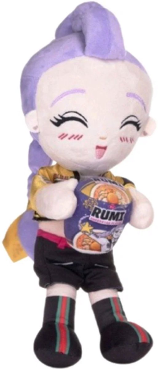 Rumi K-Pop Demon Hunters Pluche Knuffel 30 cm - Kpop Demon Hunters Plush Toy - Bekend van de Netflix Film