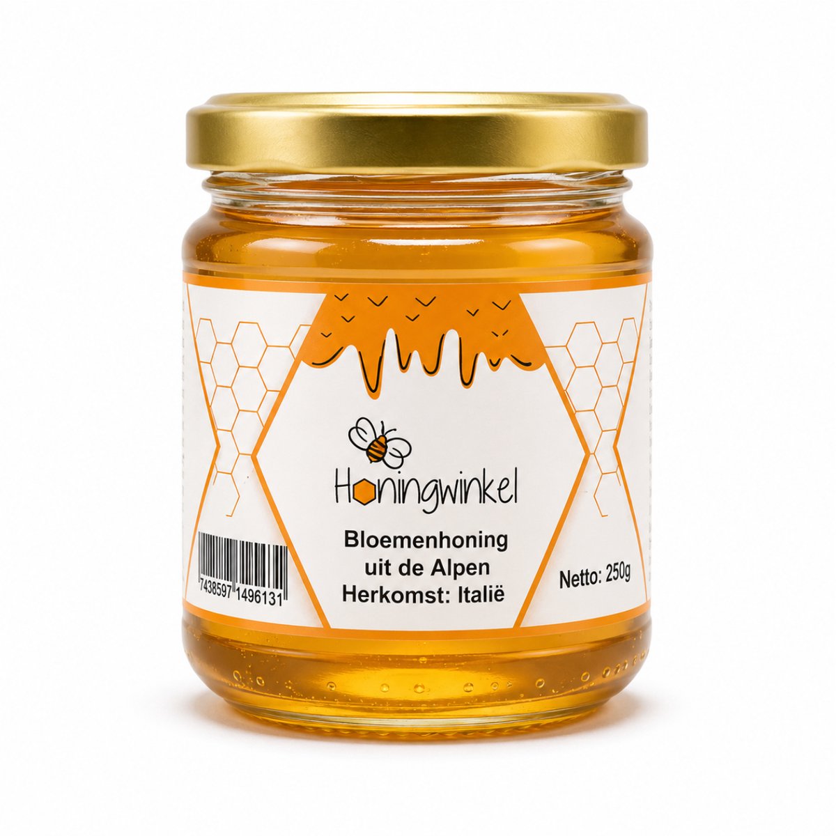 Bloemenhoning Alpen - 250g - Honingwinkel