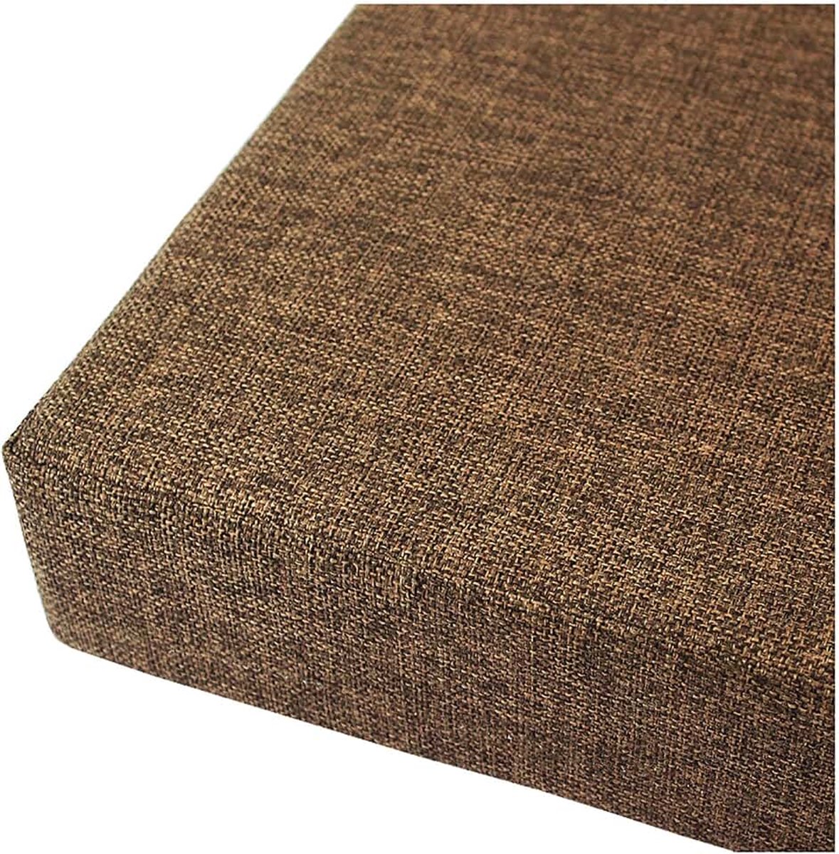 Wangk Binnen/Outdoor All Weather Bench Kussen Bank/Settee Kussen Diverse Size Foam Pad Donkerbruin-Donker bruin 180x40x5cm (71x16x2in)
