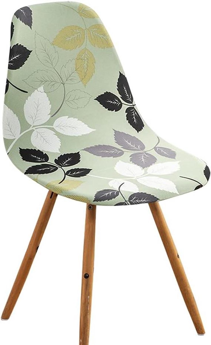 Stoelhoezen Set - Hoezen voor stoelen - Eetkamer Decoratie - Rekbaar Stof - 6 Stuks - Liefde Thuis