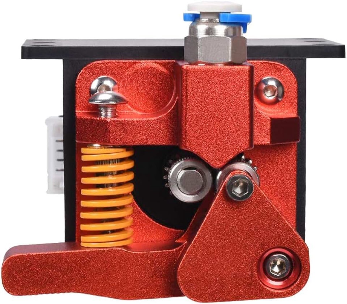 3 Dual Gear Extruder,Dual Drive Metalen Extruder voor Ender 3 V2/Ender 3 Pro/Ender 5/Plus/CR-6 SE/Ender 3 Neo/Max Neo/CR-10/10S/CR10S Pro 3D Printer. (Motoras > 20mm)