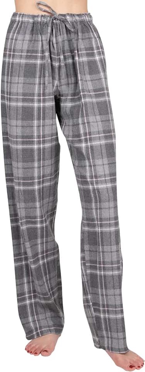 100% Katoen Super Zachte Flanel Pyjama/Lounge Bottoms Met Zakken,XS-XL