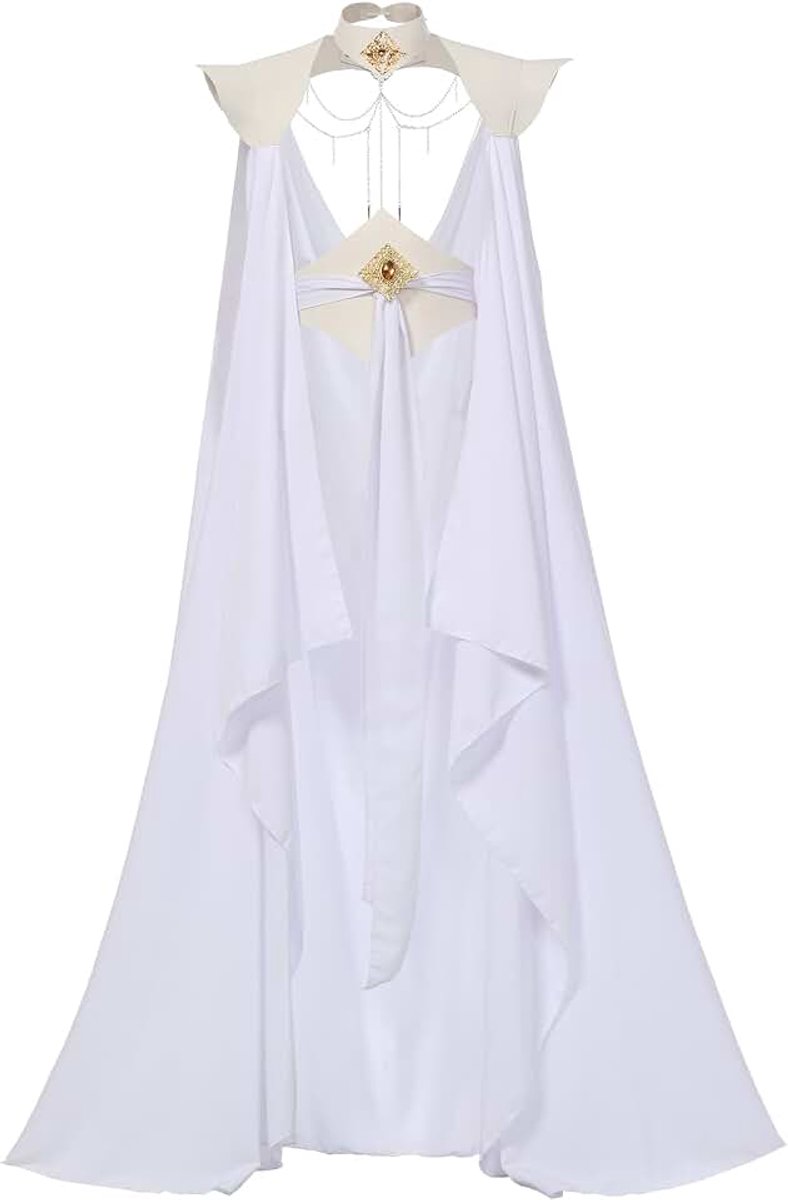 Elfenmantel voor vrouwen, volledige lengte, feeëncape, off-shoulder capelet, renaissance, cosplay kostuum