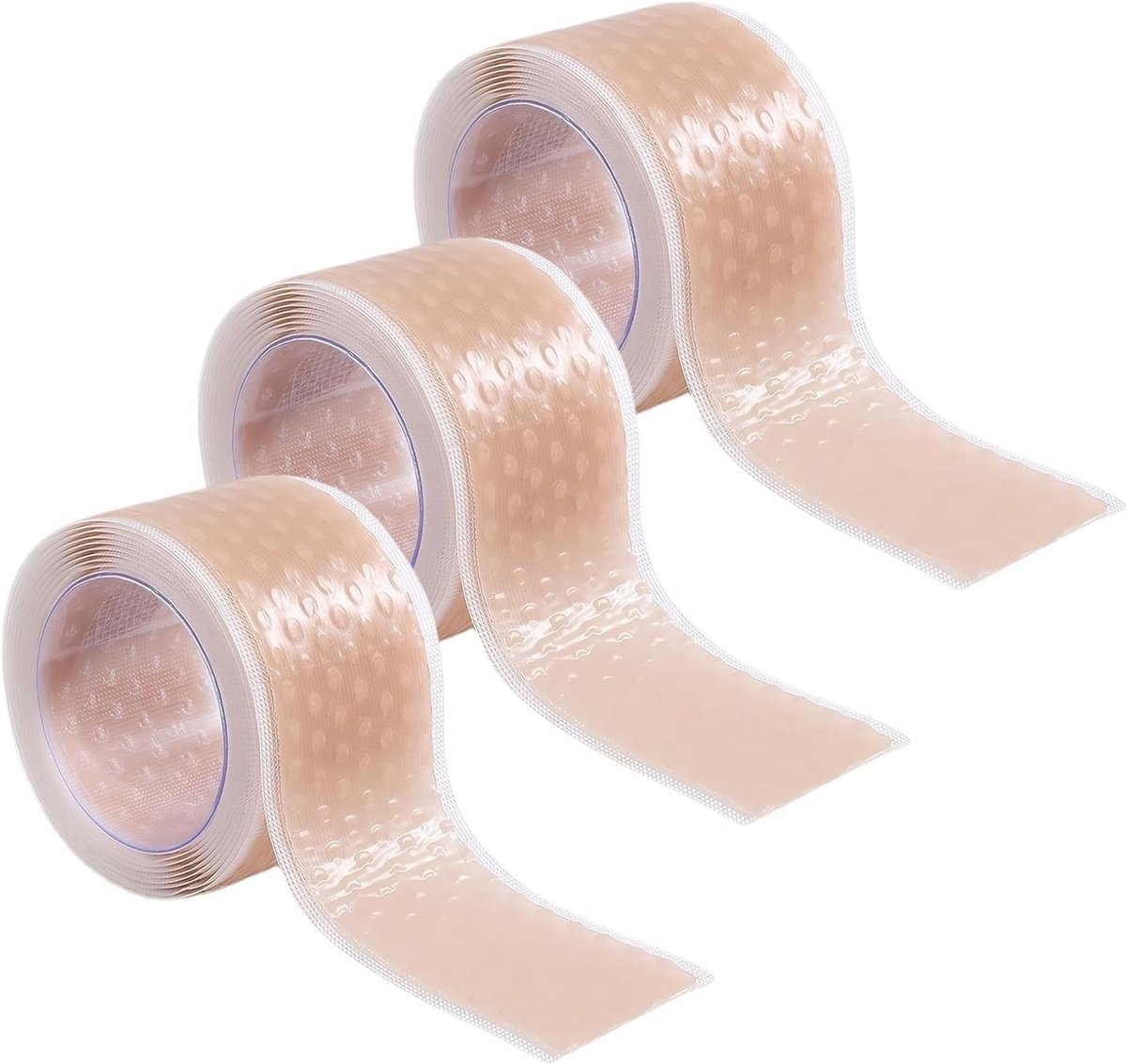 3 Rollen Siliconen Bubbel Patches voor Drukpunten, Bescherming tegen Wrijving, Voetbanden en Eeltpreventie